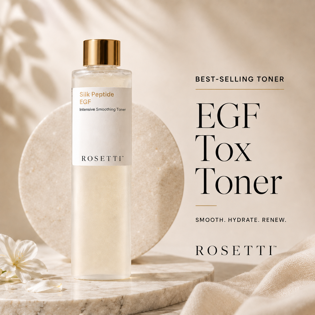 Rosetti Silk Peptide EGF Tox Toner